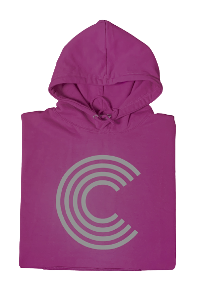 sweat capuche C Pinky Purple