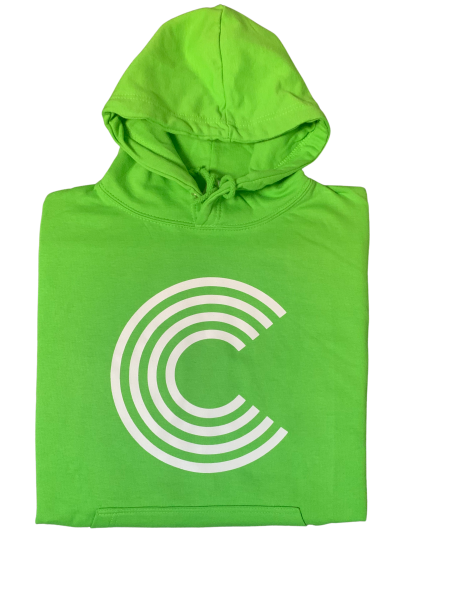 sweat capuche C Allien green