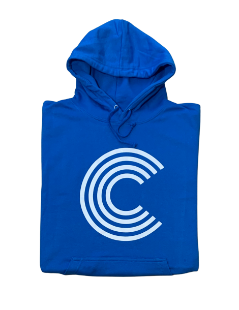 sweat capuche C   Classic Blue